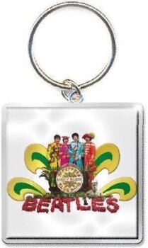 Muzieksleutelhanger The Beatles Sgt Pepper Naked Photo Print Sleutelhanger - 1