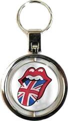 Music pendant The Rolling Stones UK & US Tongues Key Chain