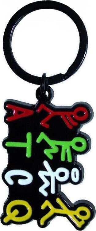 Musikanhänger A Tribe Called Quest Stick Figures Logo Schlüsselanhänger