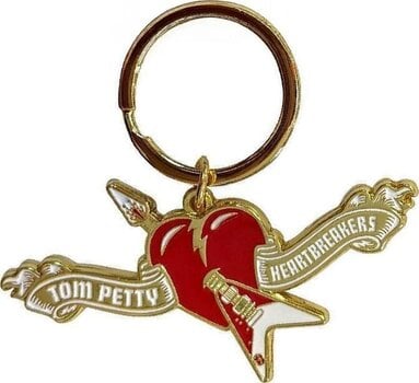 Hudební přívěsek Tom Petty & The Heartbreakers Heart Logo Klíčenka - 1