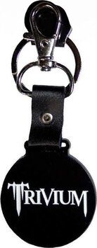 Pandantiv muzical Trivium Classic Logo Mono Circle Breloc - 1