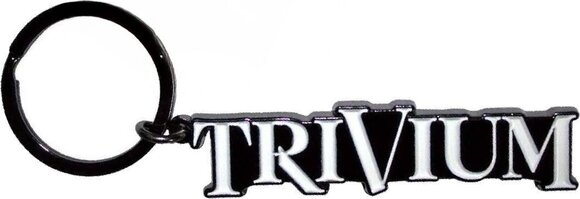 Hudební přívěsek Trivium Logo Black Klíčenka - 1