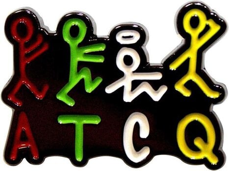 Patch / Badge A Tribe Called Quest Stick Figures Logo Kenteken 35 mm - 1