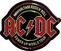 Patch / Badge AC/DC High Voltage Rock N Roll PWR-UP World Tour Badge