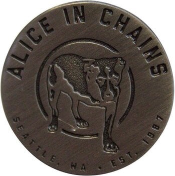 Patch / Badge Alice In Chains Three-Legged Dog Badge 25 mm - 1