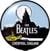 Patch / Badge The Beatles Liverpool Skyline & Yellow Submarine Badge 45 x 15 mm