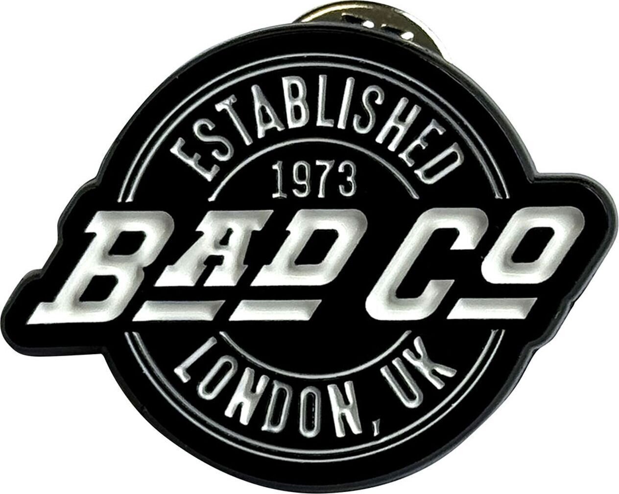 Naszywka / Odznaka Bad Company Est. 1973 Circle Logo Odznaka 30 mm