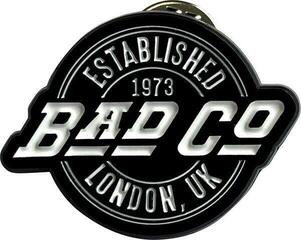 Кръпка / значка Bad Company Est. 1973 Circle Logo Значка 30 mm