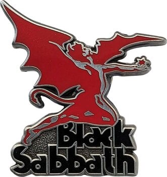 Nášivka / Odznak Black Sabbath Logo & Daemon Odznak 30 x 32 mm - 1