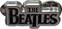 Patch / Badge The Beatles Drop T Logo Kenteken 43 x 25 mm