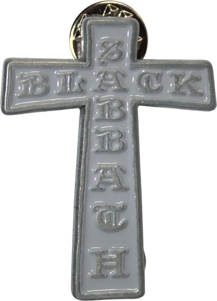 Кръпка / значка Black Sabbath Cross Значка 40 mm