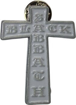 Кръпка / значка Black Sabbath Cross Значка 40 mm - 1