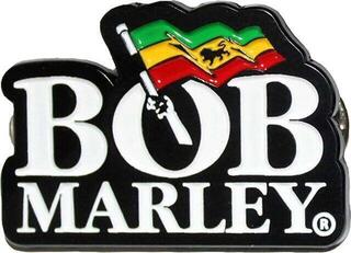 Кръпка / значка Bob Marley Logo Значка 35 x 25 mm