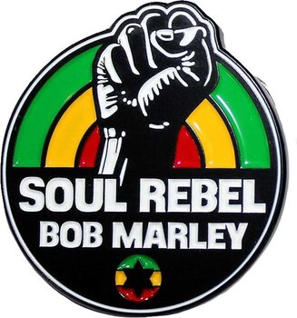 Parche / Insignia Bob Marley Soul Rebel Insignia 38 x 40 mm - 1