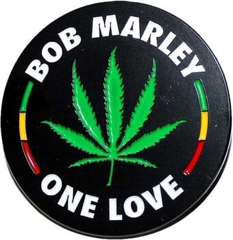 Patch / Badge Bob Marley Leaf Badge 40 x 40 mm - 1