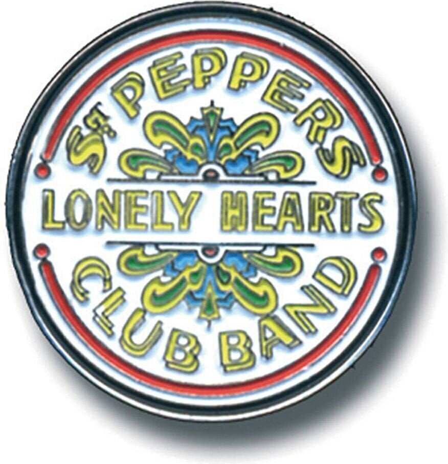 Patch / Badge The Beatles Sgt Pepper Drum Badge 25 mm