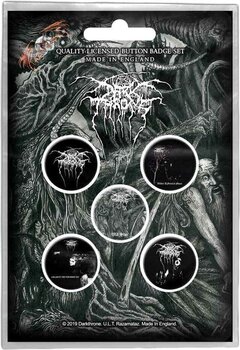 Кръпка / значка Darkthrone Old Star Значка 25 mm - 1