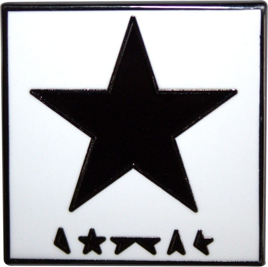 Plaaster / märk David Bowie Blackstar Märk 35 mm