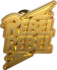 Кръпка / значка David Bowie Rebel Rebel Gold Значка 35 mm