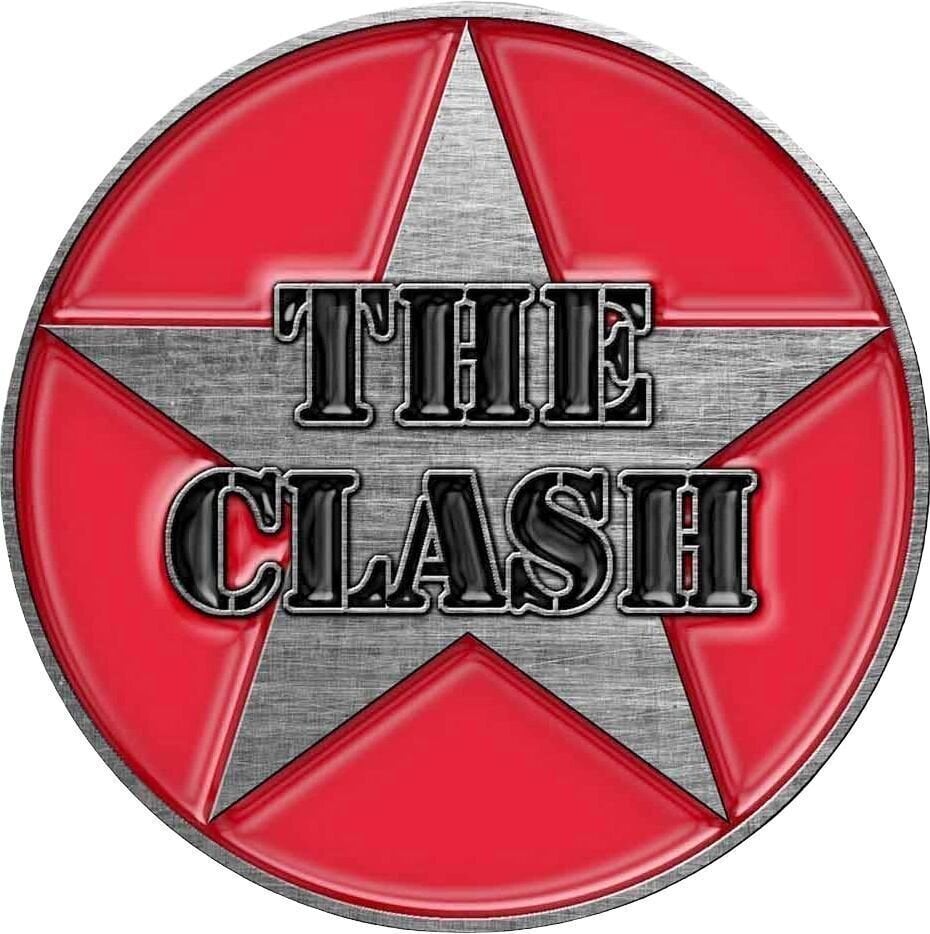 Кръпка / значка The Clash Military Logo Значка