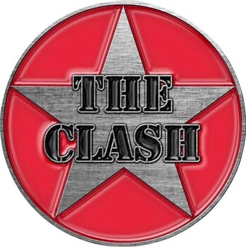 Кръпка / значка The Clash Military Logo Значка - 1
