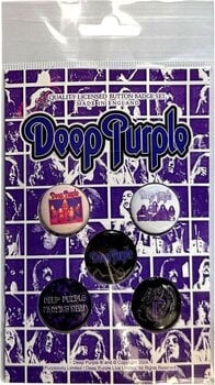 Кръпка / значка Deep Purple Logo Значка 25 mm - 1