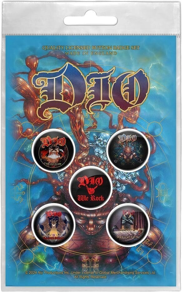 Naszywka / Odznaka Dio Strange Highways Odznaka 25 mm