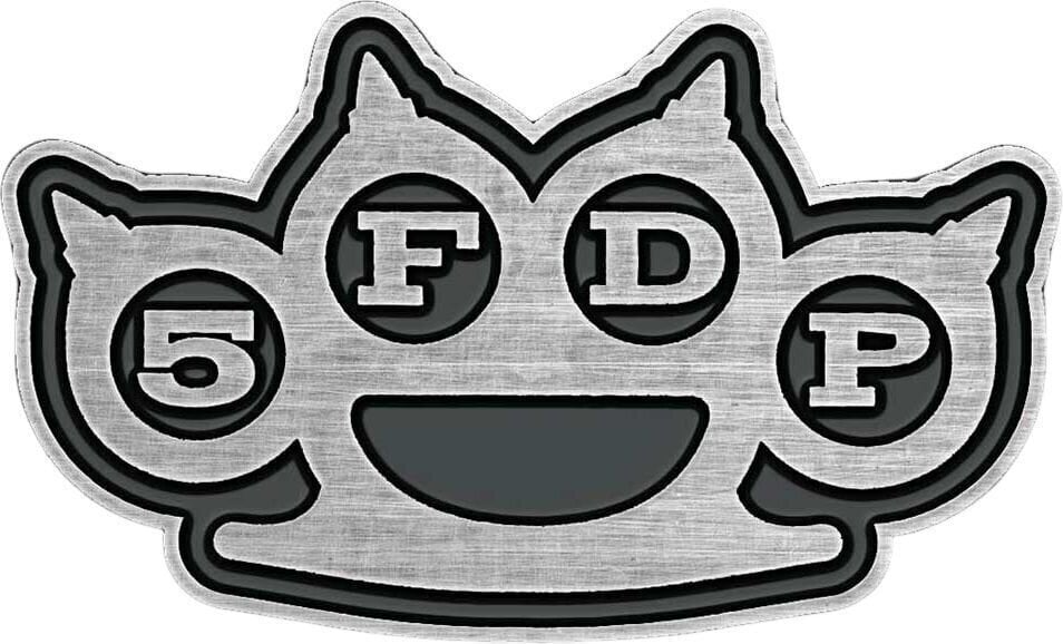 Oznaka / značka Five Finger Death Punch Knuckles Bedž