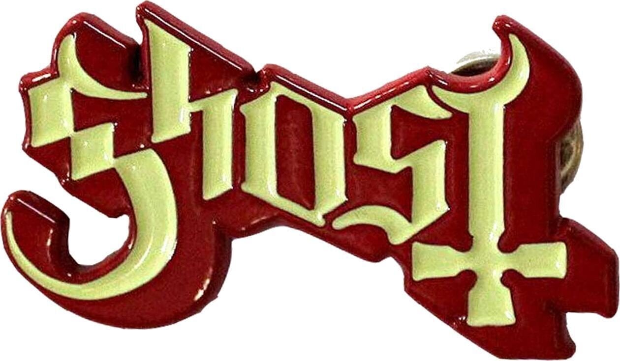 Nášivka / Odznak Ghost Logo Red Shadow Odznak 42 x 22 mm