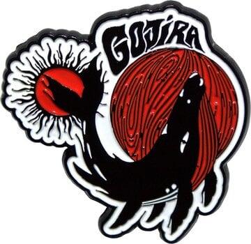 Patch / Badge Gojira Whale Abzeichen 40 mm - 1
