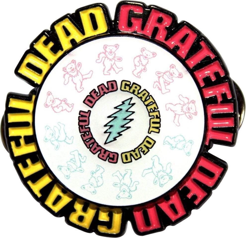Nášivka / Odznak Grateful Dead Spinning Emblem Odznak 35 mm