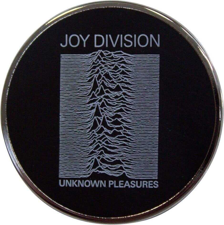 Patch / Badge Joy Division Unknown Pleasures Badge 35 mm