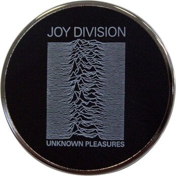Patch / Badge Joy Division Unknown Pleasures Badge 35 mm - 1