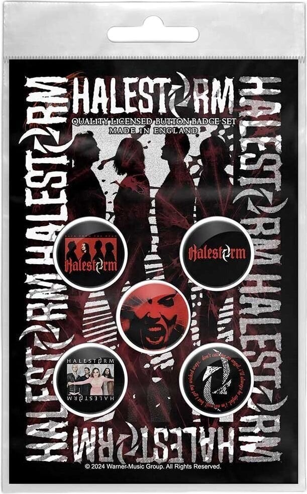 Halestorm Portrait Odznak 25 mm