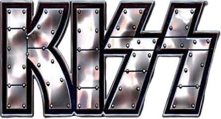 Кръпка / значка Kiss Stud Logo Значка 30 mm