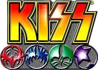 Кръпка / значка Kiss Logo & Icons Значка 31 x 20 mm
