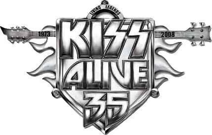 Кръпка / значка Kiss Alive 35 Tour Значка - 1