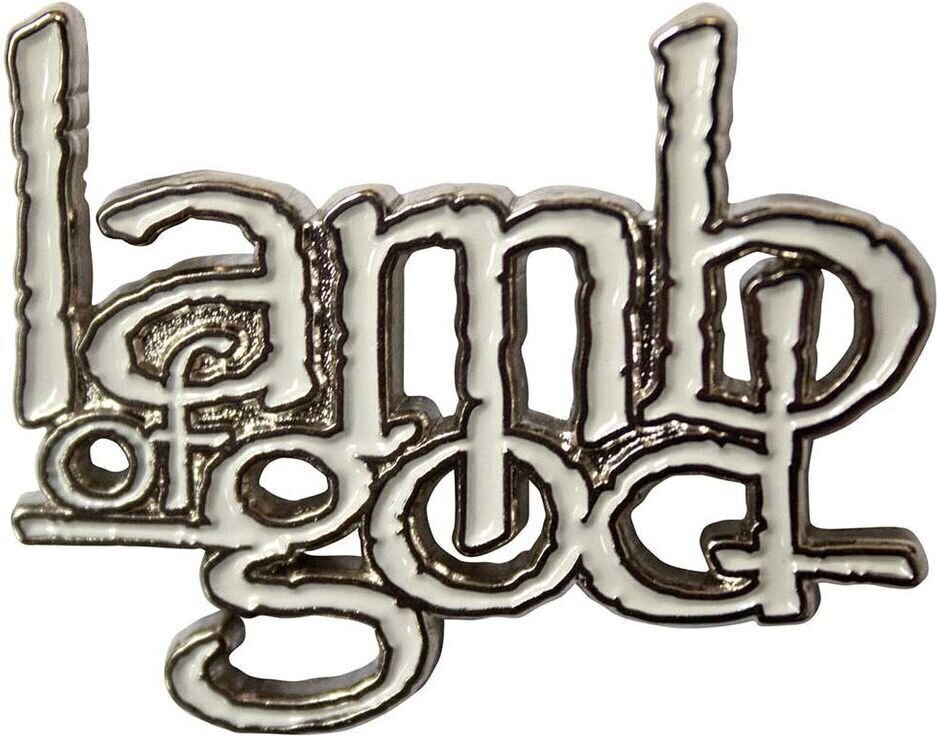 Patch / Badge Lamb Of God Logo Abzeichen 39 x 30 mm