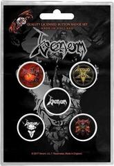Кръпка / значка Venom Black Metal Значка 25 mm
