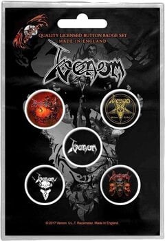 Patch / Badge Venom Black Metal Badge 25 mm - 1