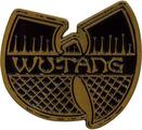 Wu-Tang Clan Black & Gold Logo Badge 51 x 46 mm