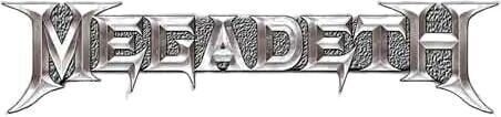 Patch / Badge Megadeth Chrome Logo Badge