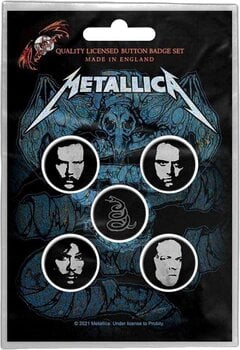Patch / Badge Metallica Wherever I May Roam Badge 25 mm - 1
