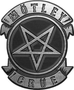 Oznaka / značka Motley Crue Pentagram Bedž - 1