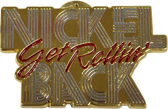 Aufnäher / Abzeichen Nickelback Get Rollin' Abzeichen 35 x 22 mm - 1