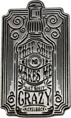 Кръпка / значка Nickelback Bat Shit Значка 21 x 35 mm