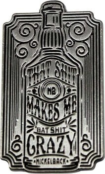 Закрпа / Значка Nickelback Bat Shit Značka 21 x 35 mm - 1