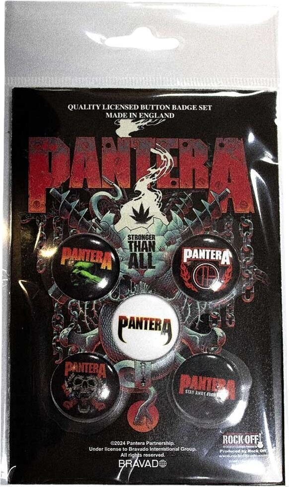 Кръпка / значка Pantera Stay Away From Me Значка 25 mm