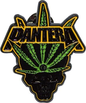 Aufnäher / Abzeichen Pantera Leaf Skull Abzeichen 40 mm - 1