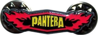 Кръпка / значка Pantera Flames Значка 30 mm